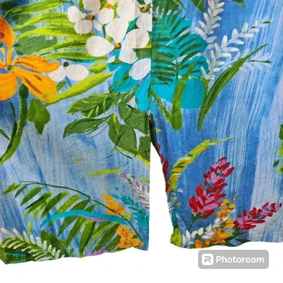Jams World Janice Midi Dress Tropic Garden Print Hawaiian Dress - Picture 10 of 13